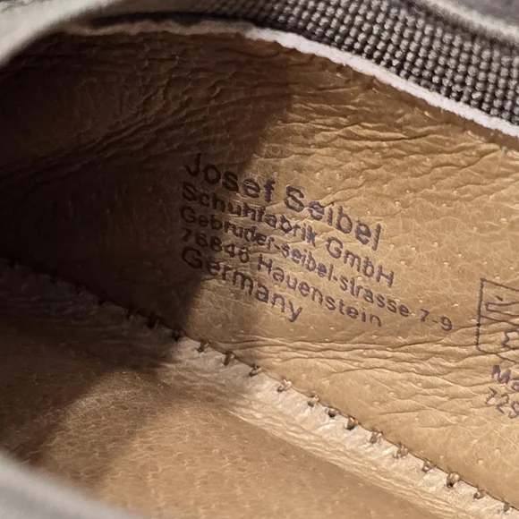 Josephine Siebel Pippa Taupe Nubuck Ballet Flat Women's Size 9.5 - Picture 8 of 12